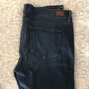 Paige denim maternity side panel jeans